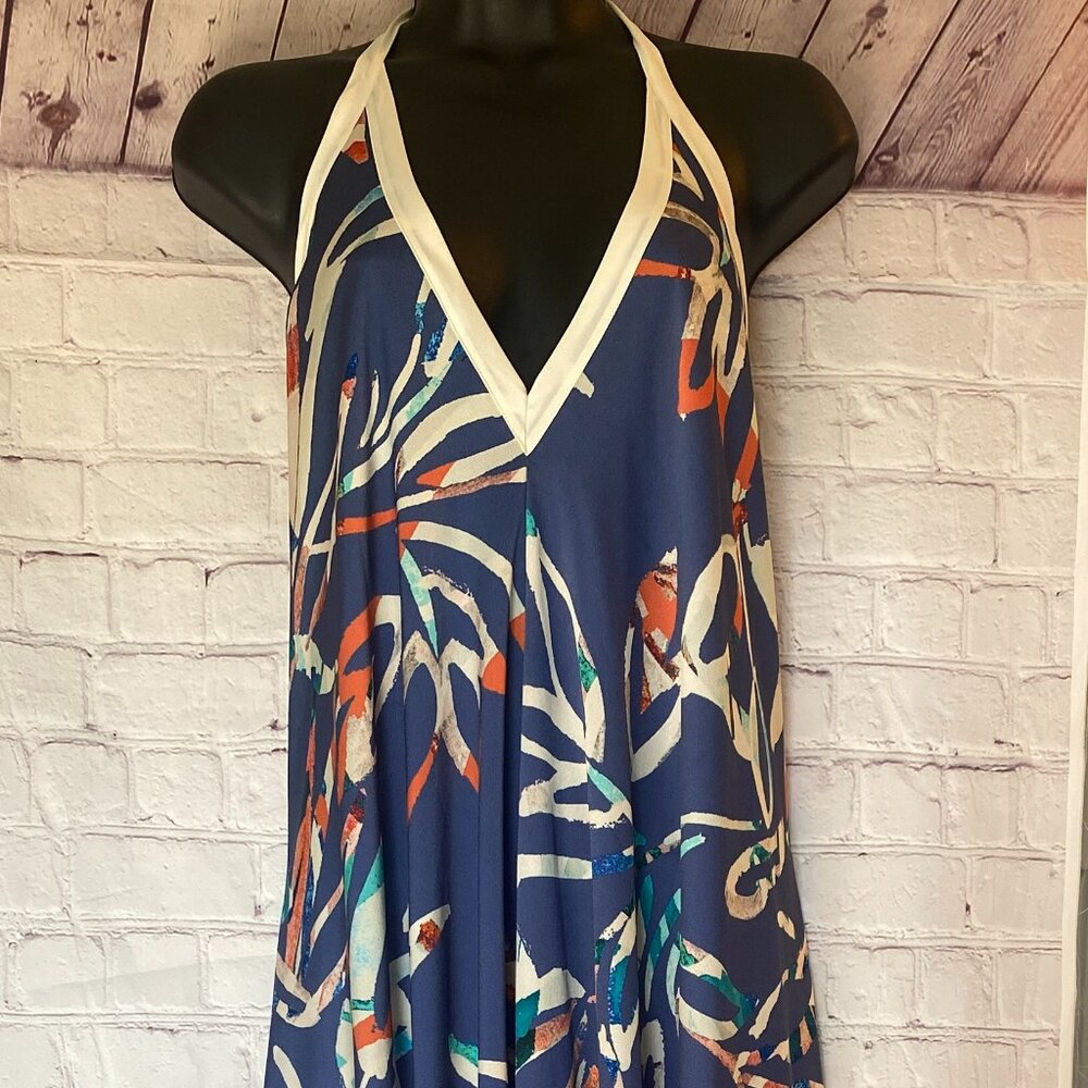 NWT SHAN Tokyo Halter Maxi Dress